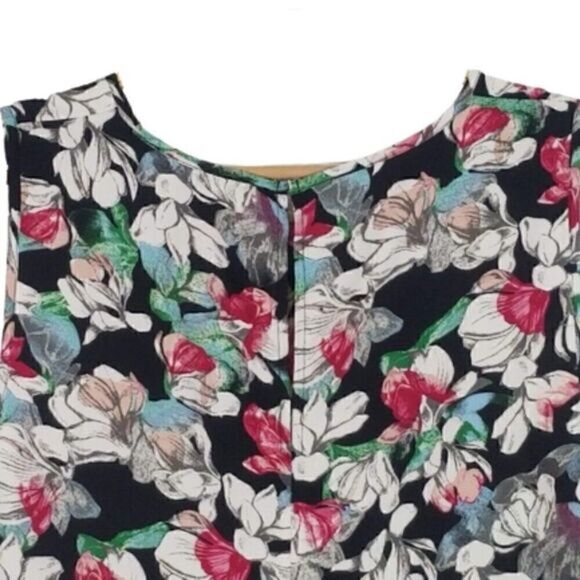 Bcbg Maxazria NWT Flowy High-Low Sleeveless Floral Top - Picture 9 of 10